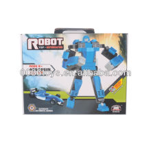 Robot de construction éducatif bleu et noir